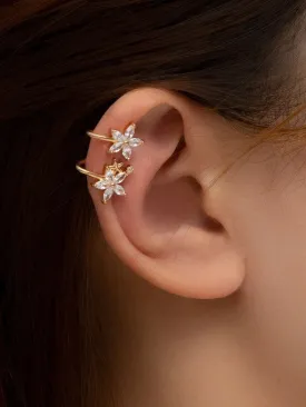 14354 1b-004 Ear Cuff floral 1 Pza