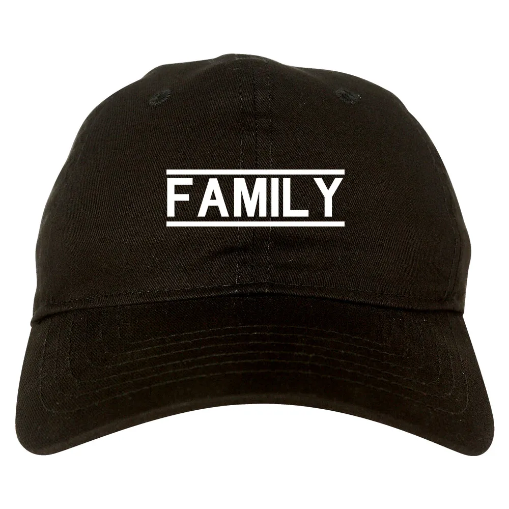 Family Fam Squad Mens Dad Hat Baseball Cap
