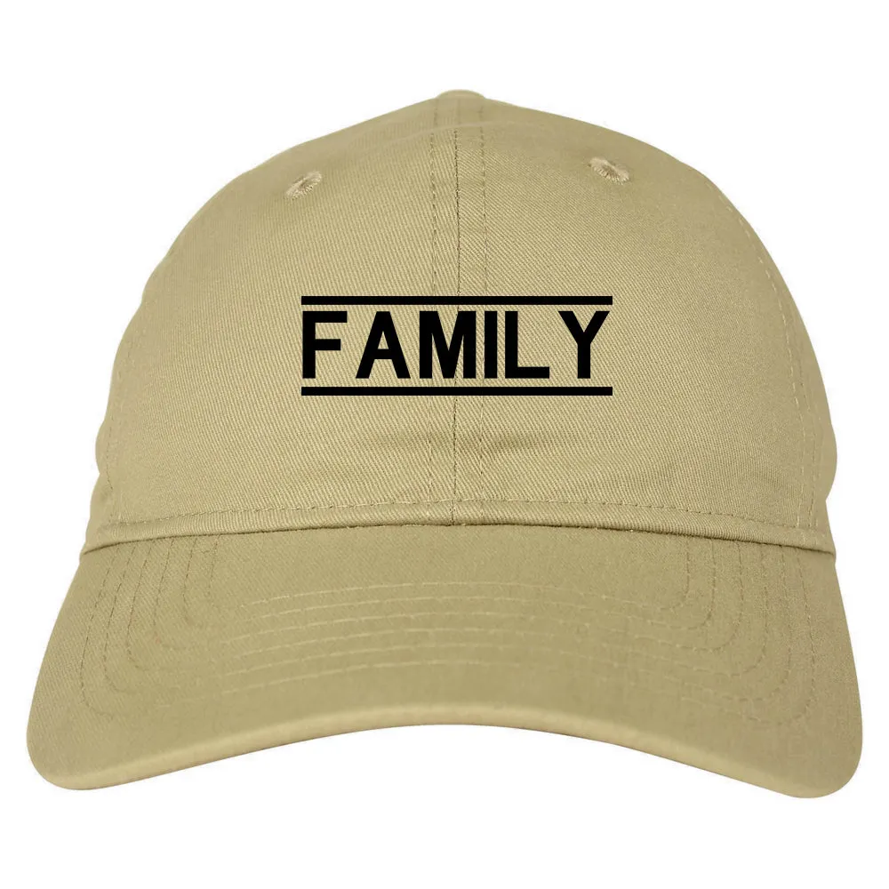 Family Fam Squad Mens Dad Hat Baseball Cap