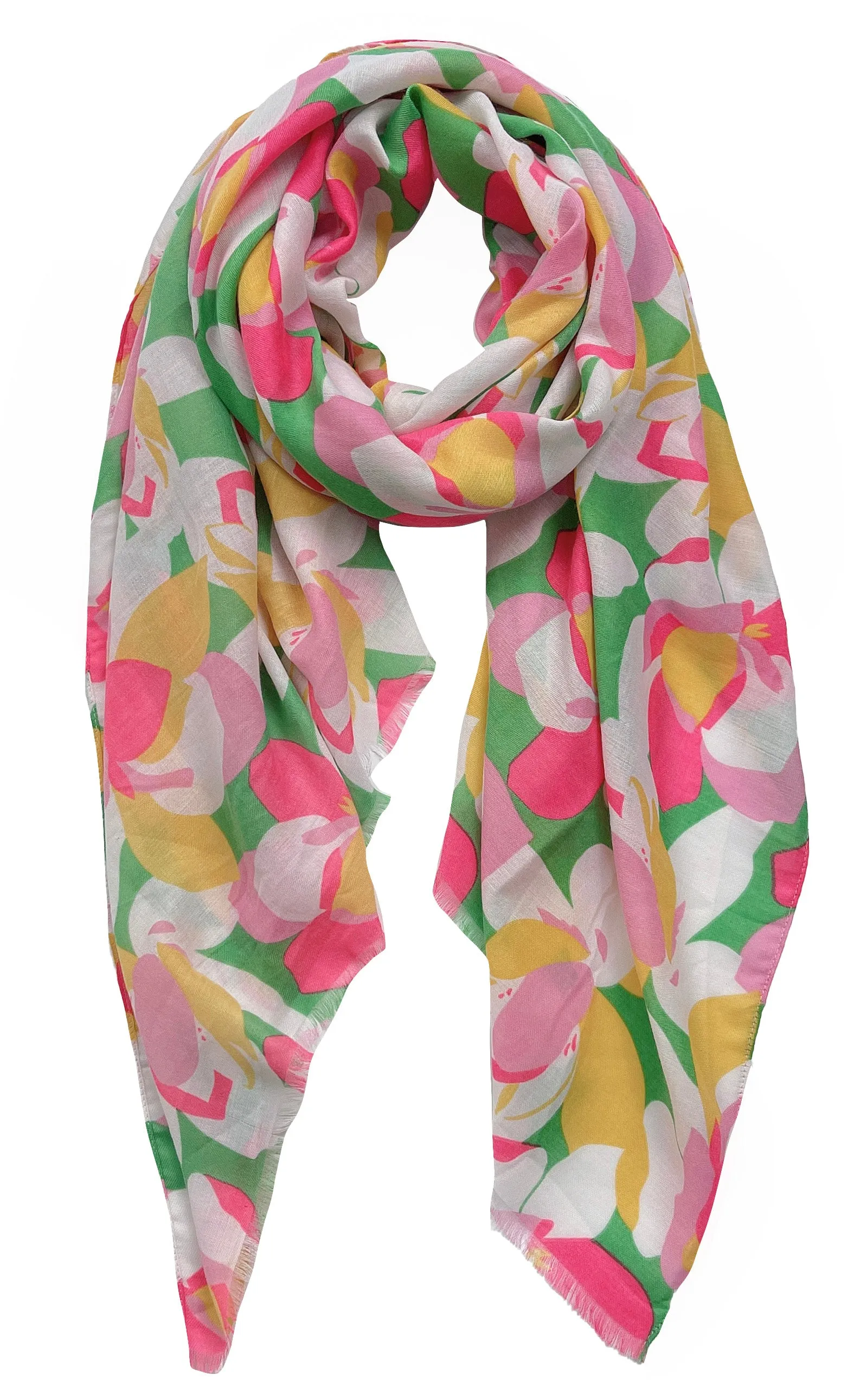 Floral Print Scarf