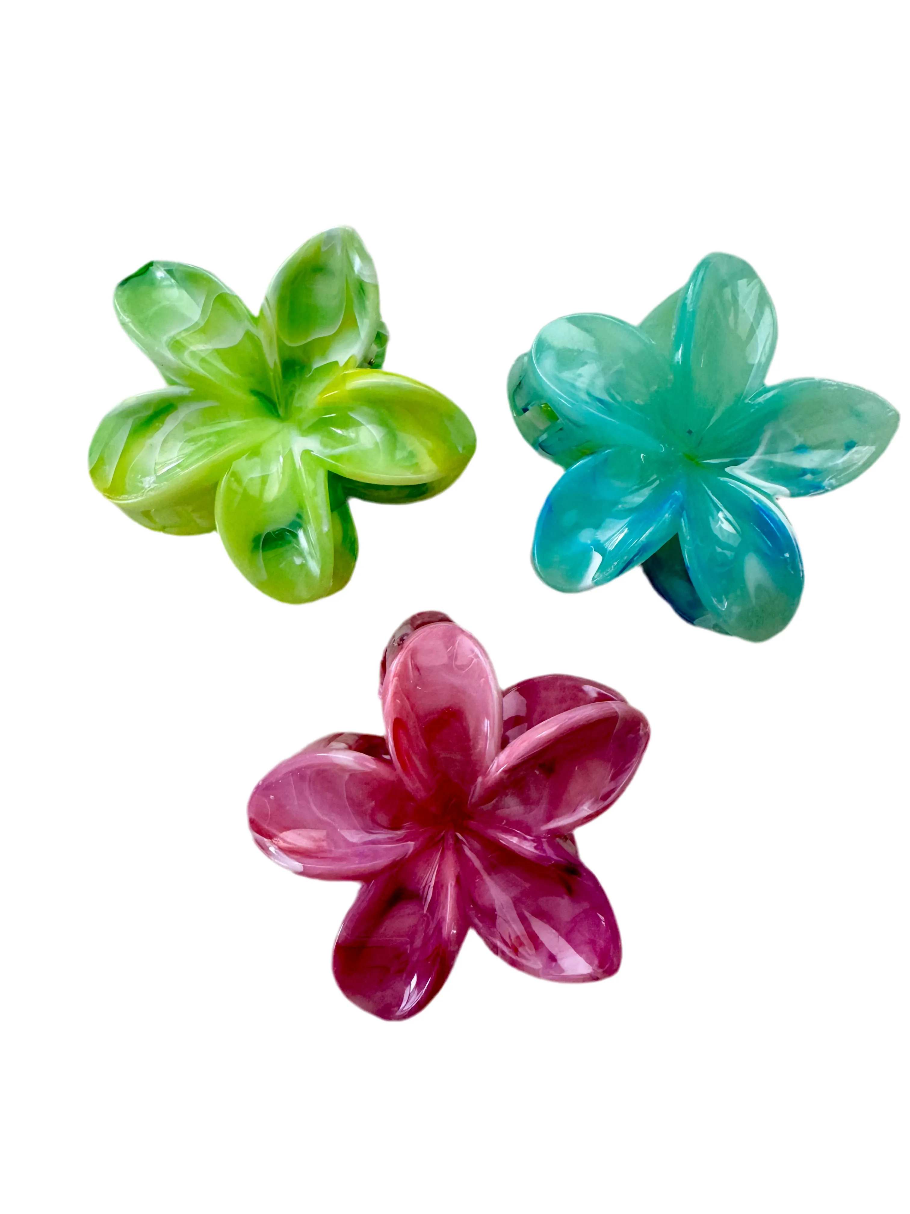 Frangipani Hair Claw