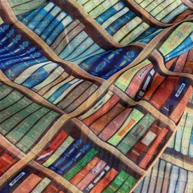 Jane Austen Scarf - Voile Book Design