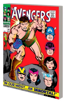 Mighty Marvel Masterworks: The Avengers Vol. 4 - The Sign Of The Serpent Original Cover TP [DM Only]