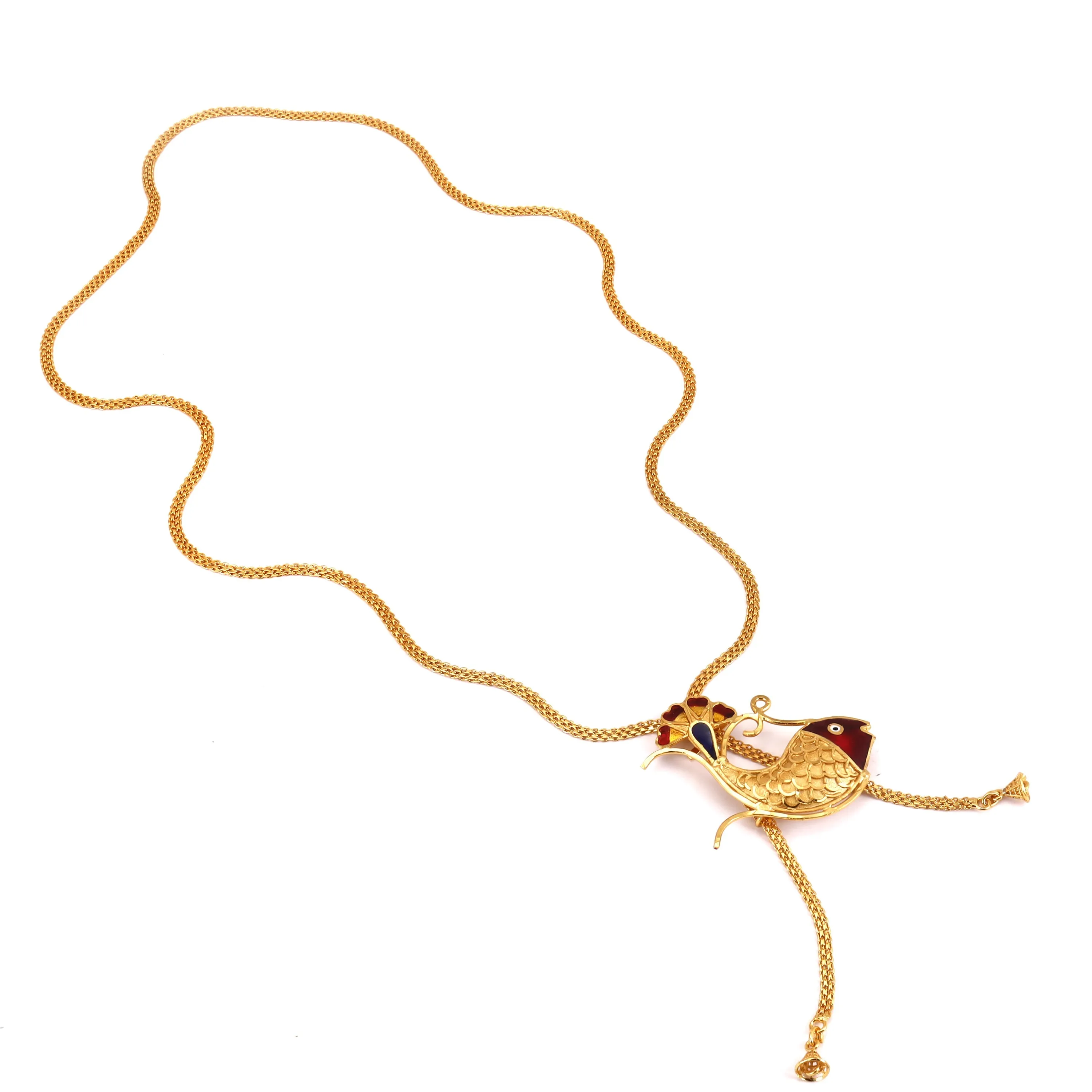 Minakari Fish Tie Chain Set
