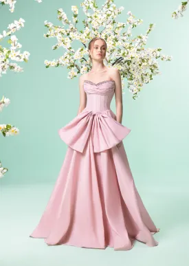 Pink Cloche Taffeta-2502 Online UAE