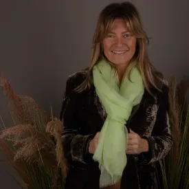 PURA Scarf Apple 100% Organic Cashmere