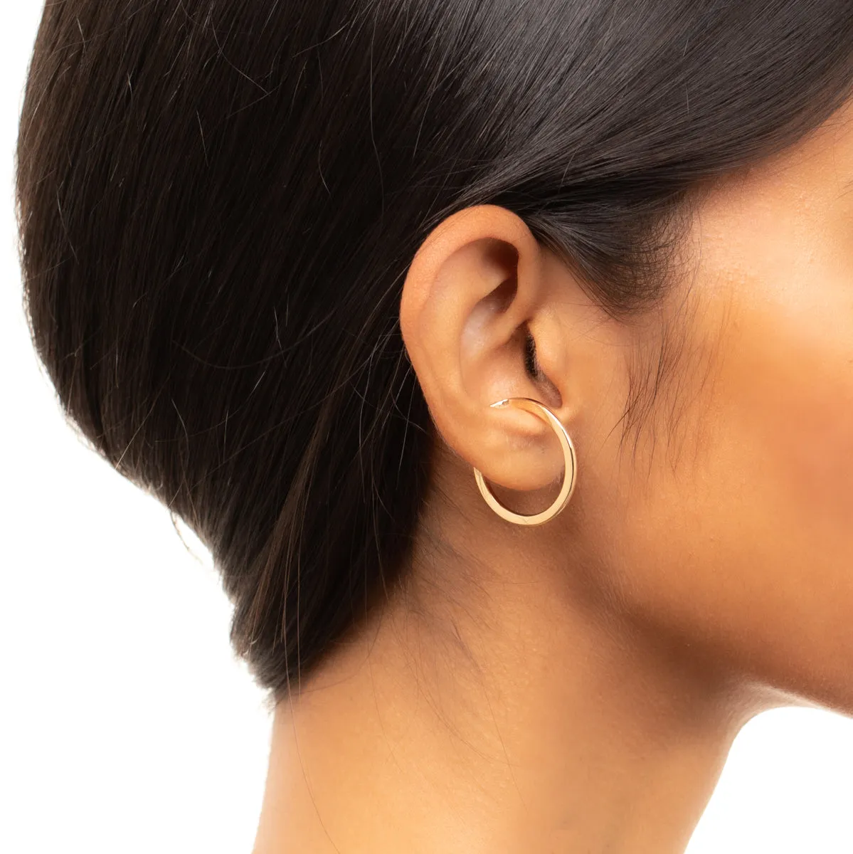"Gossamer" Oversized Ear Cuff Medium size