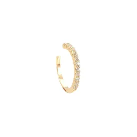 Rhinestone Ear Cuff in Gold and Silver