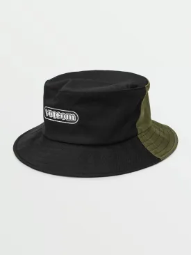 Volcom Mens NinetyFive Black Bucket Hat