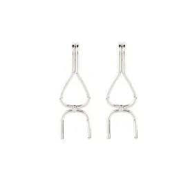 Wishbone Dangle Silver